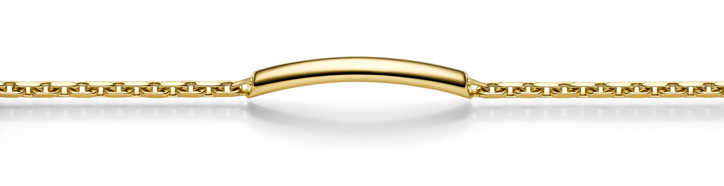 Id-Bracelet Classic Round chain width 4.9mm
