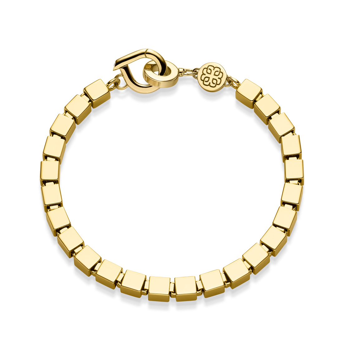 Bracelet Classic Square chain width 4.5mm
